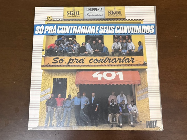 LP - Só Pra Contrariar Volume 1 - Vinil e Capa muito b