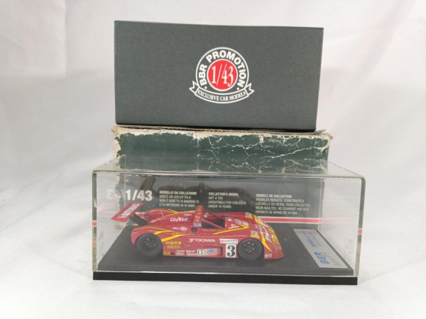 Ferrari 333 SP 24h de Le Mans 1997 - Linda miniatura de coleção