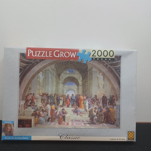 Puzzle 2000 peças A Escola de Atenas - Loja Grow