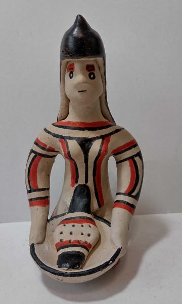 Arte Indígena - Karajá | Ceramistas | Par de Esculturas em