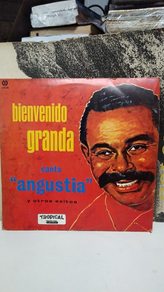 Disco Vinil-bienvenido Granda-canta Angústia-(impecável)