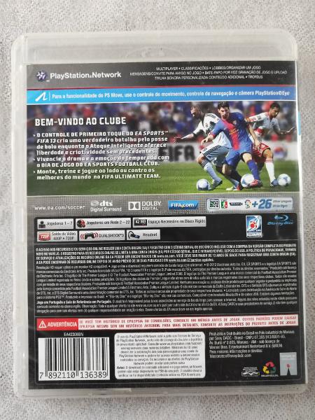 Jogo Fifa 13 PlayStation 3 EA com o Melhor Preço é no Zoom