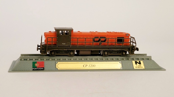 9 Peças 1: 1200 Brinquedos De Trem De Montagem Trem De