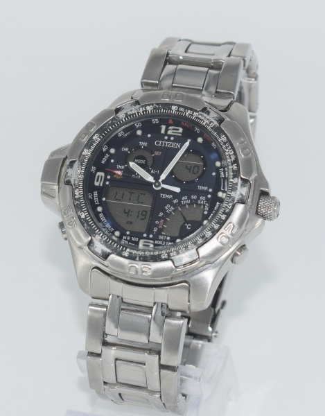 Citizen Refer ncia C720 Modelo Wingman Temp. Rel gio Completo e