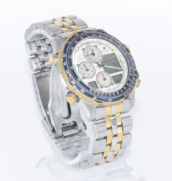 Citizen Nave Time C300 - Hora Mundi. Relógio Masculino Com Caixa
