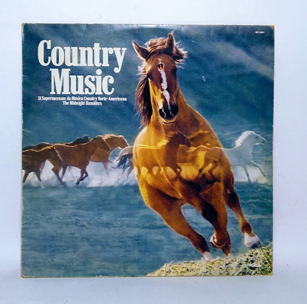 Antigo e Original Disco de Vinil - LP - COUNTRY MUSIC - The