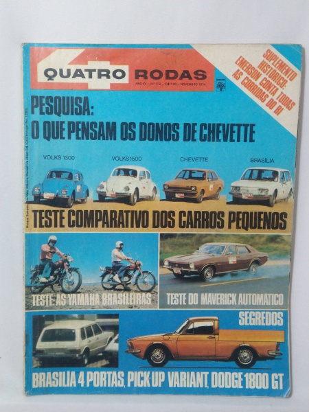 Revista Quatro Rodas N O Segredo Mini V