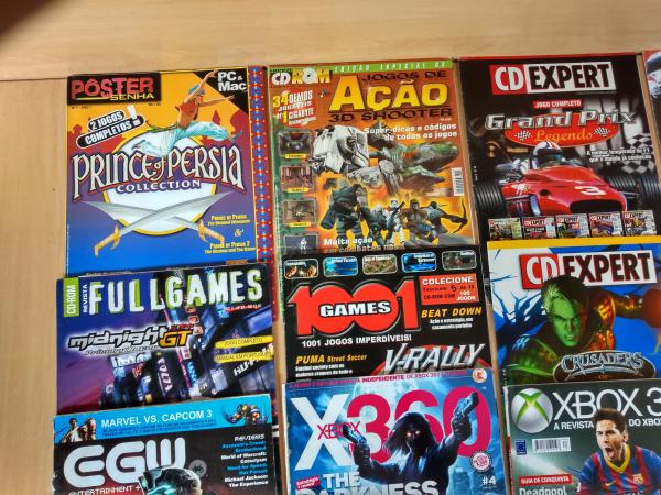 1001 Jogos Revista Pc Cd Rom