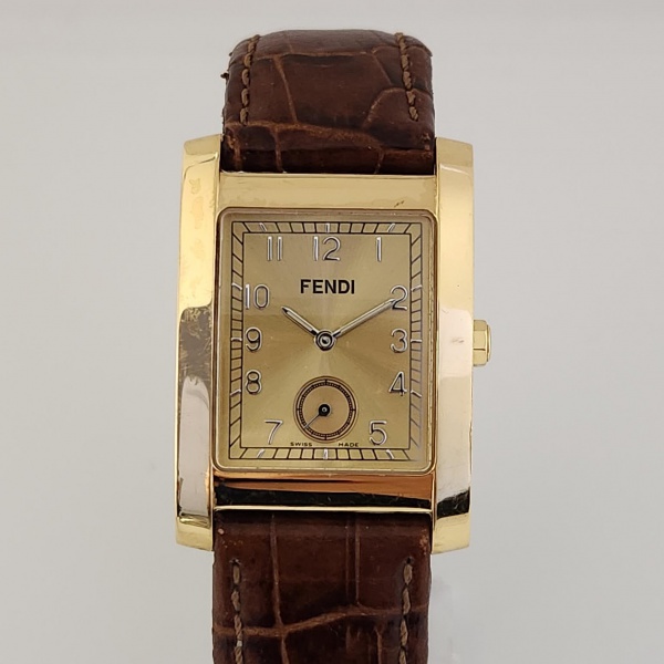 Relógio original Fendi Orologi 27mm x 39mm, quartzo, ma