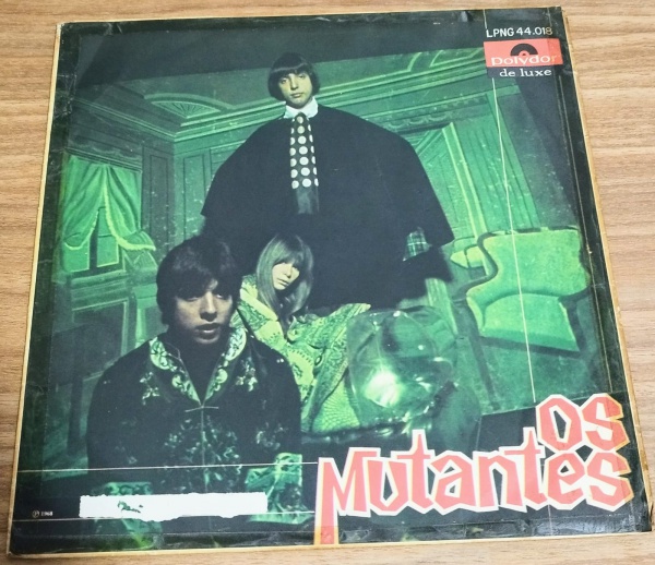 LP Mutantes, ano 1968, albúm de estreia, capa simples c