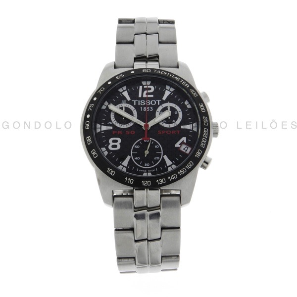 Rel gio Tissot PR50 Sport Chronograph Edi o Especial N