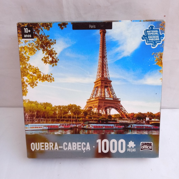 Quebra-cabeça Game Office Paris de 1000 peças