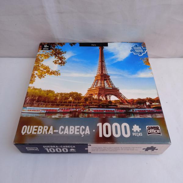 Quebra-cabeça Game Office Paris de 1000 peças