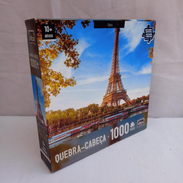 Quebra Cabeça Torre Eiffel Paris França Puzzle 500 Peças Jogos