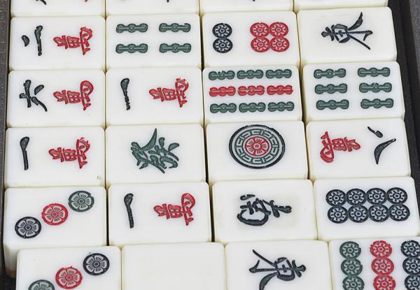 Lote - Jogo Mahjong