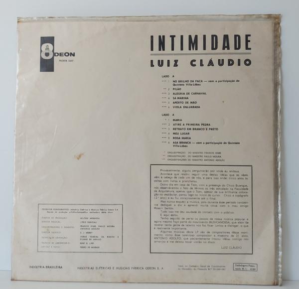 Disco de Vinil Quarteto em Cy, Em Cy Maior, 1968. MONO.