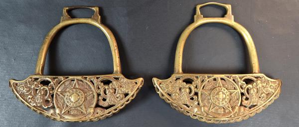 Brass Belt Buckle – 'Estribo' Stirrup – Home of the Original