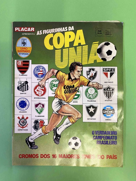 ÁLBUM COMPLETO ( PLACAR ) COM AS FIGURINHAS DO CAMPEONA