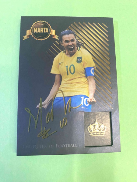 Cards Special Panini Pelé and Marta - The King and The Queen of Football