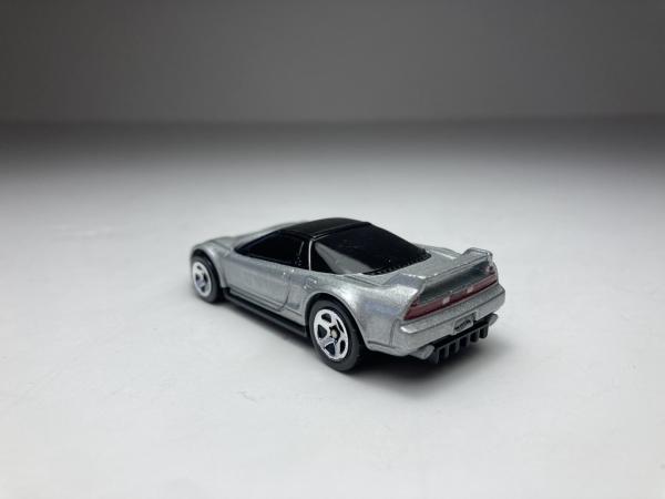 90 Acura NSX Prata Hot Wheels Escala 1/64 miniatura em