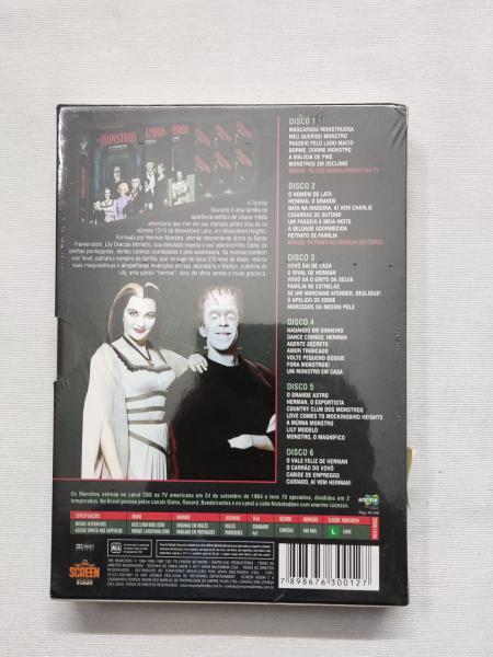 DVD (1) - Box com 6 dvd's da 1ª temporada completa