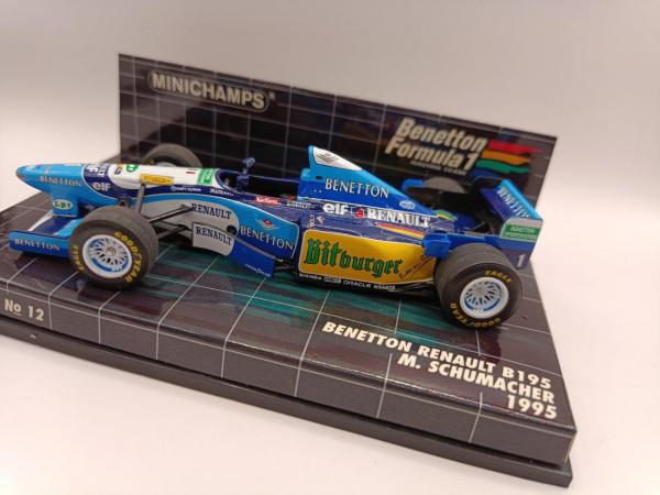 Benetton Renault B195 do piloto alemão Michael Schumacher