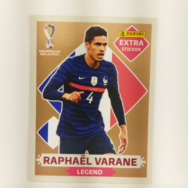 Figurinha Extra Sticker Kylian Mbappe Bronze