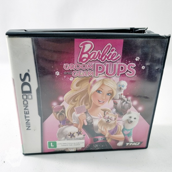 Jogo Barbie Groom and Glam Pups Lacrado - Nintendo ds em Promoção