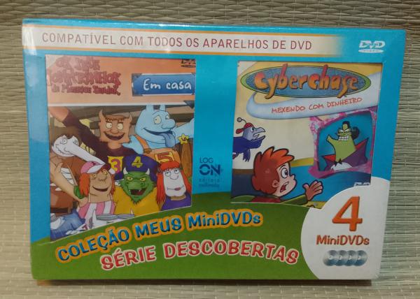 DVD一覧 COLEÇÂO LACRADA 4 MiniDVDs - Descobertas - Pingu - Nova