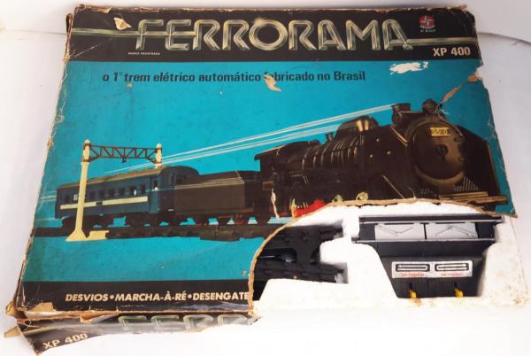 Brinquedo Trem Ferrorama Elétrico Xp 100 Estrela Original