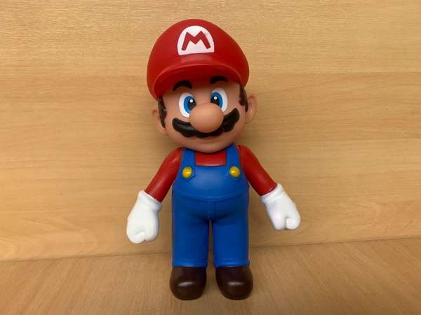 Kit Boneco Sonic 26cm e Super Mario 22cm Articulados Super