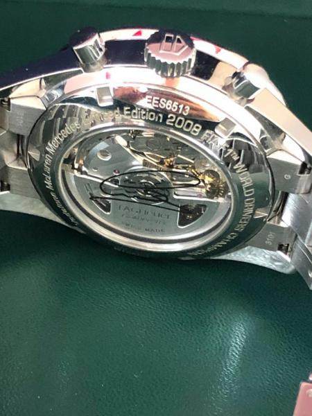 REL GIO TAG HEUER CALIBRE 16 LEWIS HAMILTON caixa de a o 41 mm