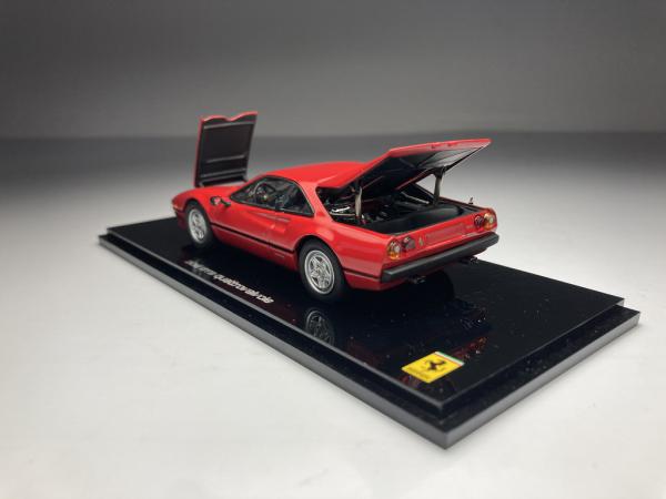 本物品質の 1/43 京商 赤 valvole quattro 308 FERRARI 乗用車