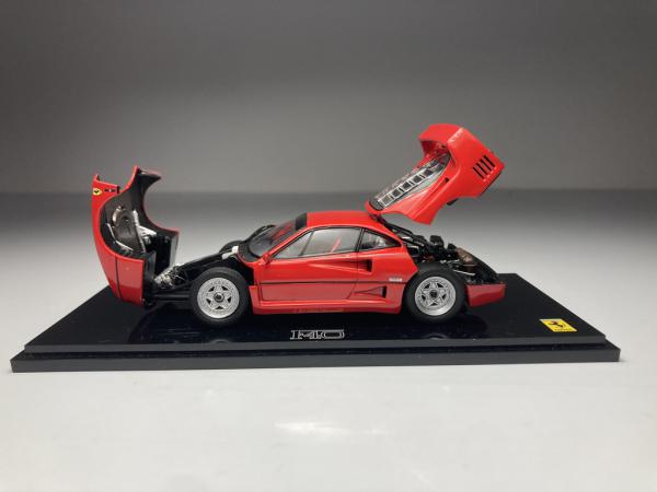 Ferrari F40 Vermelha Kyosho Escala 1/43 miniatura em me