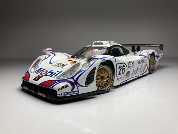Porsche 911 GT1 1998 Maisto Escala 1/18 miniatura em me