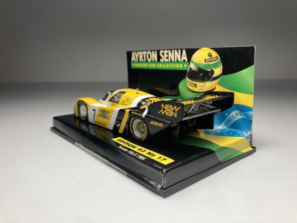 【MINICHAMPS】1/18 Porsche 956 K1984 SENNA Cars: MINICHAMPS 1/18 AYRTON SENNA MODEL CAR PORSCHE 956 K
