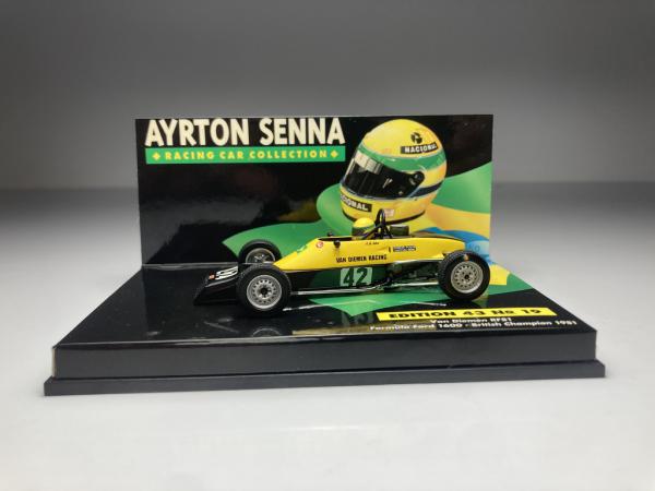 FORMULE FORD 2000 Ayrton Senna 1982 Helmet Casque 1.8 replica ! EUR 90