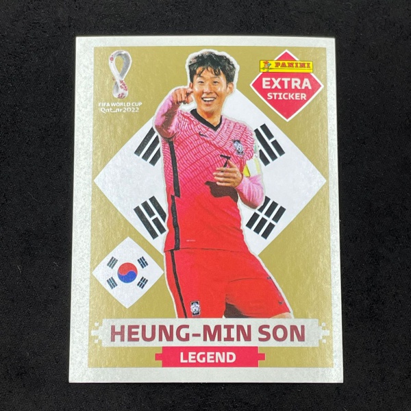 Figurinha Copa Do Mundo Qtar 2022 Heung Min Son Legend Prata