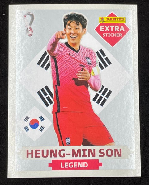 Figurinha Copa Do Mundo Qtar 2022 Heung Min Son Legend Prata