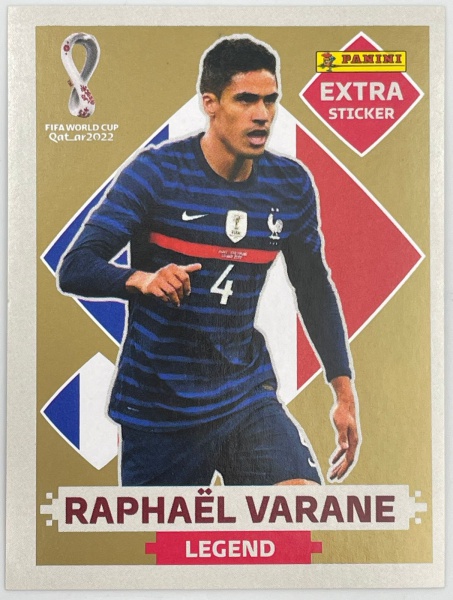 RAPHAËL VARANE - BRONZE - EXTRA LEGEND (França) - Figur