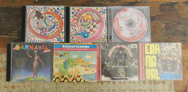 CD- lote com 4CDs/ O melhor de Samba/Só pra contrariar