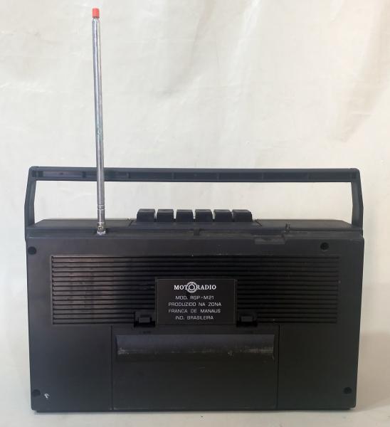 ELETRONICOS - Radio/gravador RGP-M21 da marca MOTORADIO