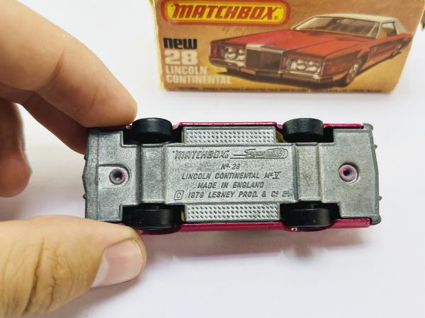MATCHBOX - SUPERFAST -LINCOLN CONTINENTAL - 1979 - Lesney
