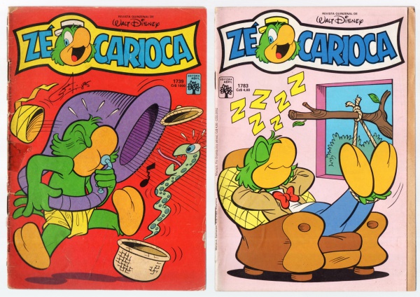 DOIS ZÉ CARIOCA Nº 1781 E 1958