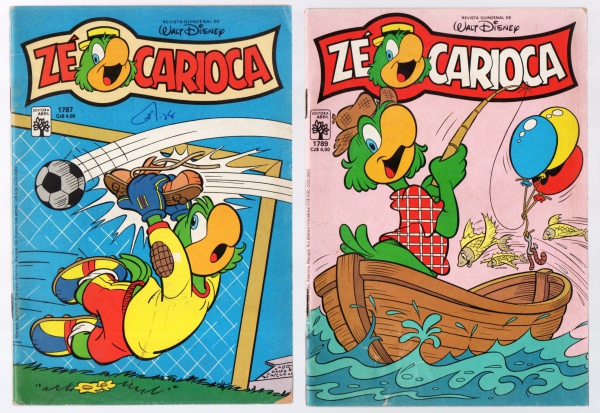 DOIS ZÉ CARIOCA Nº 1781 E 1958