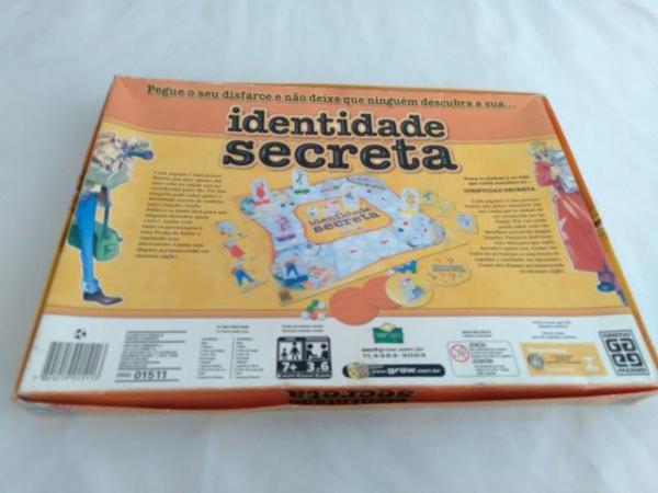 Jogo Identidade Secreta - Loja Grow