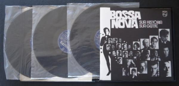 LP Disco de Vinil - Box Triplo-bossa Nova,sua História,