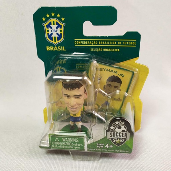 Boneco em plástico do Neymar Jr - Seleção Brasileira de