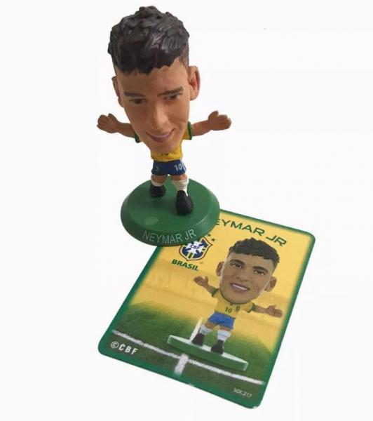 Lote Mini Craques Soccerstarz Brasil Coleção Kit Neymar