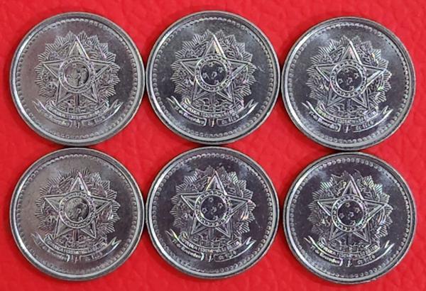 LANCE LIVRE - Mini Sache com 6 Moedas de 5 Centavos 198